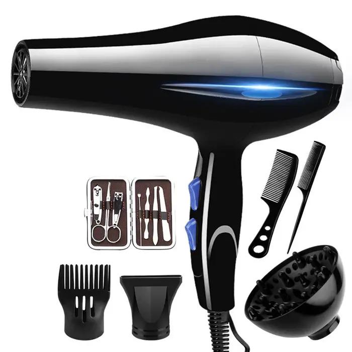 Sèche-cheveux 2200W professionnel puissant