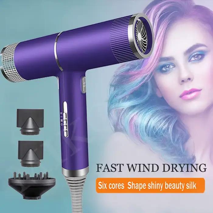 Sèche-cheveux professionnel infrarouge ionique négatif