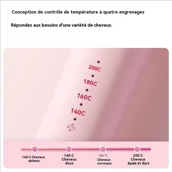 Fer à friser les cheveux 32mm bigoudi baguette professionnelle pinces bouclées en céramique électrique Salon outil de coiffure petit fer à sertir