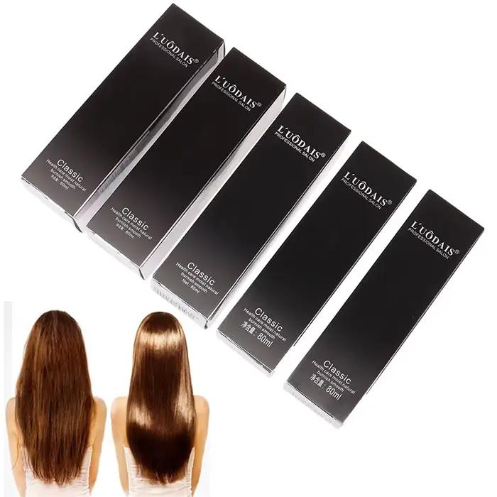 LUODAIS huile d'argan réparation des cheveux Essence de brillance plus lisse