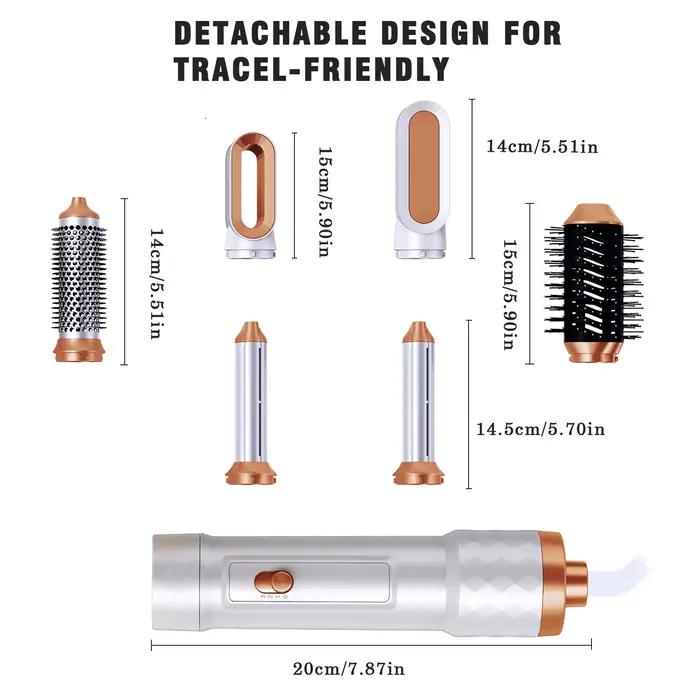 Brosse sèche-cheveux 6 en 1