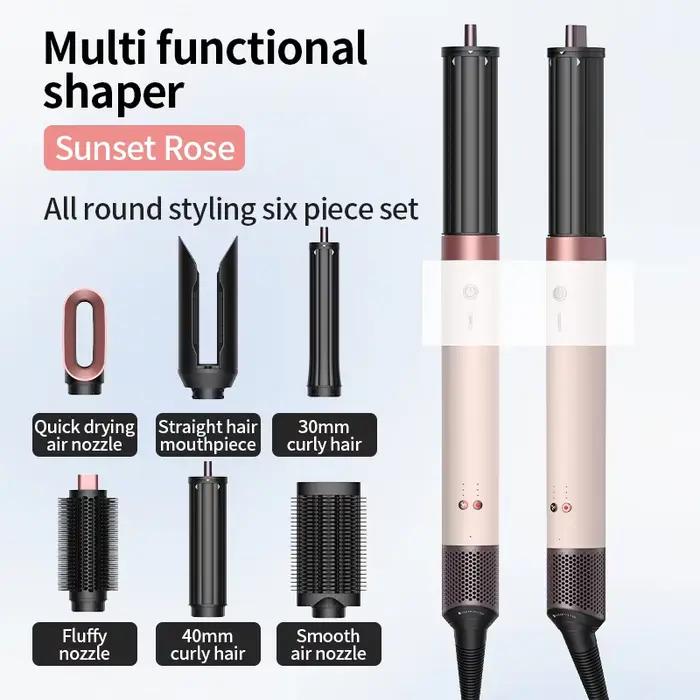 Nouveau Styler Multifonctionnel EU HS09 – Sèche-cheveux Automatique Bouclant à Air Chaud/Froid 1700W