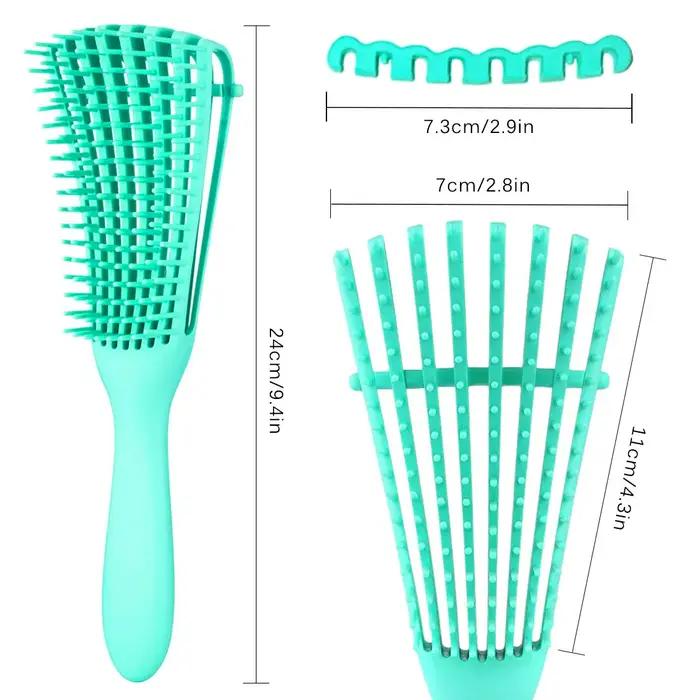 Brosse démêlante pour cheveux naturels noirs