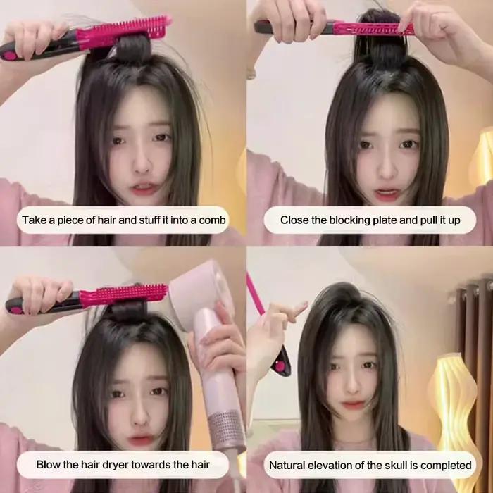 Brosse à lisser les cheveux de Type V