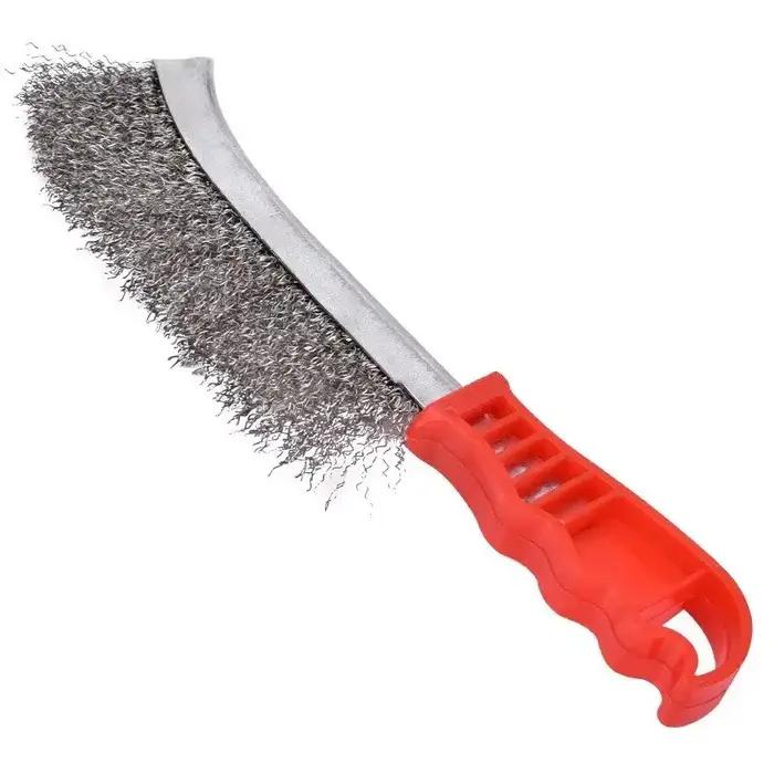 Outil multifonction brosse métallique plaquée cuivre