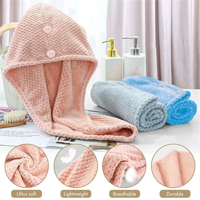 Bonnet de séchage des cheveux