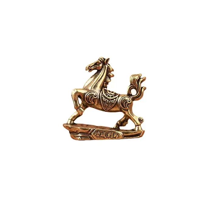 Figurine de cheval en cuivre