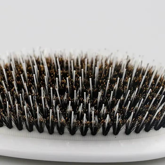 Brosse à cheveux en poils de sanglier