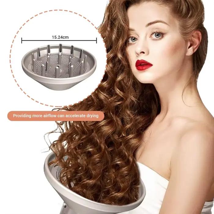 Diffuseur amélioré de 6 pouces pour sèche-cheveux Shark FlexStyle, séchage plus rapide, buse plus grande, accessoire de soin des cheveux