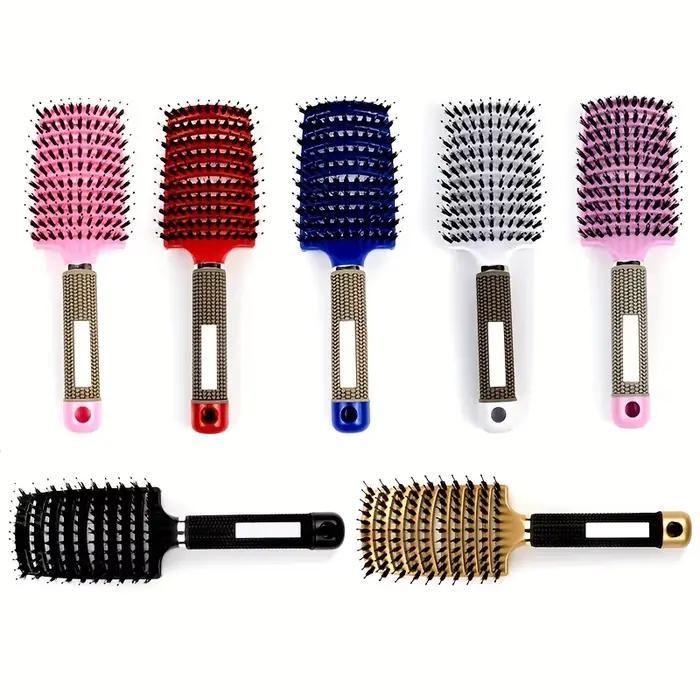 Brosse à cheveux magique de Massage du cuir chevelu pour femmes
