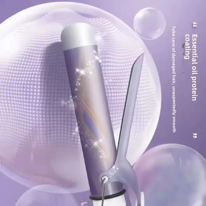 Fer à boucler professionnel en céramique de 40 mm avec fonction pivotante