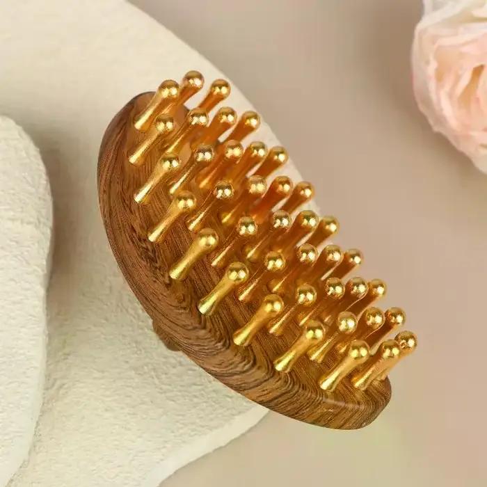 Brosse méridienne en laiton massif à 39 dents