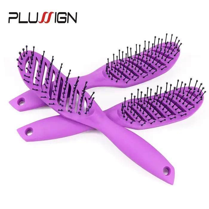 Brosse à Cheveux avec Poignées Bouclées pour Salon de Coiffure