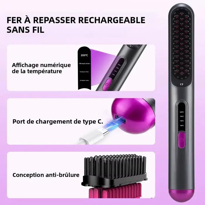 Peigne électrique chaud