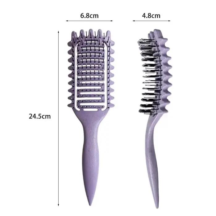 Brosse de coiffure 3 en 1 pour boucles