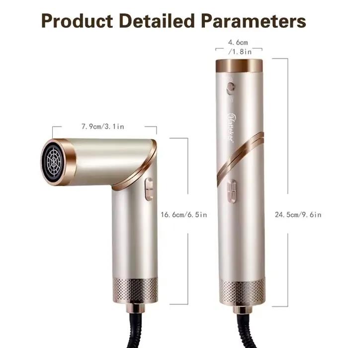 5 en 1 multi-fonction sèche-cheveux fer à friser portable pliable