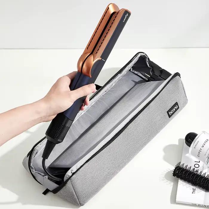 Sac de rangement pour lisseur de cheveux
