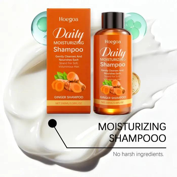 Shampoing au gingembre naturel