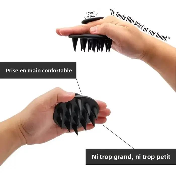Brosse à cheveux en Silicone