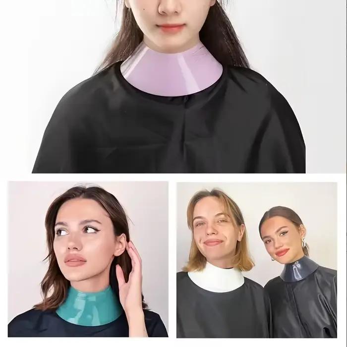 Cape de coiffure réglable en Silicone pour coloration et traitements chimiques