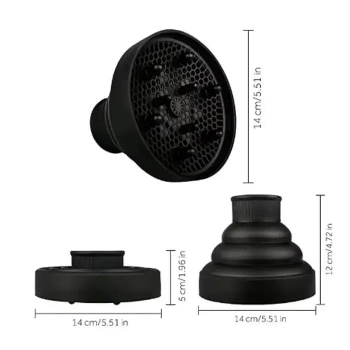 Couvercle de diffuseur de sèche-cheveux en Silicone
