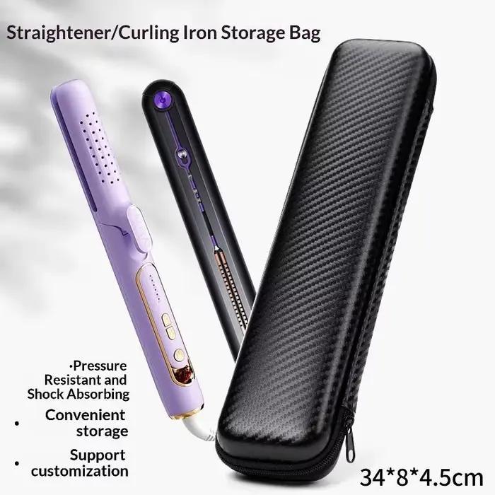 Sac de rangement portable pour lisseur de cheveux