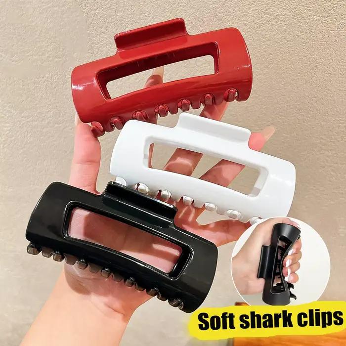 Pince à cheveux en Silicone souple et sûr pour femmes
