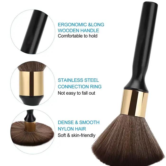 Brosse douce de barbier pour la coupe de Salon