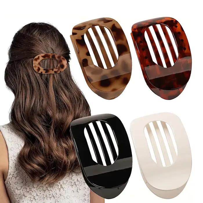 Pinces à cheveux plates 4 pièces