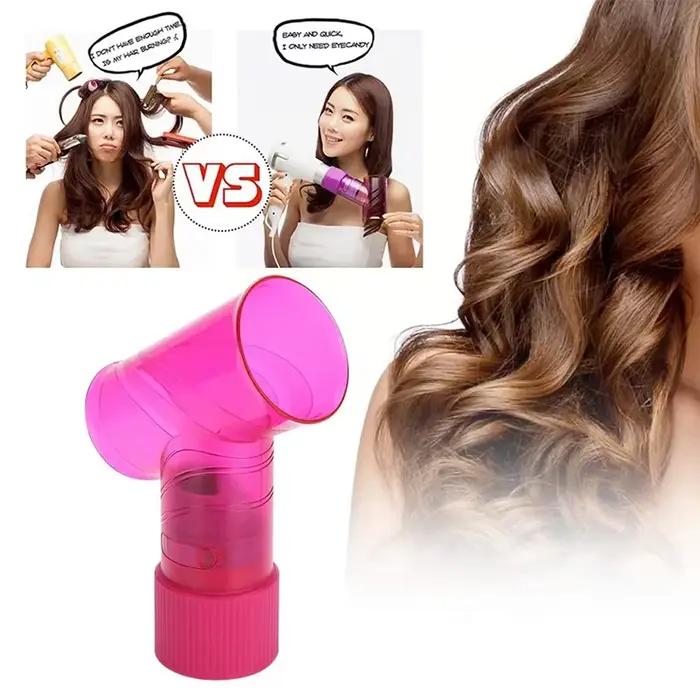 1 pièces bricolage bouclés sèche-cheveux diffuseur rouleau de cheveux couverture de séchage vent bigoudi Salon de