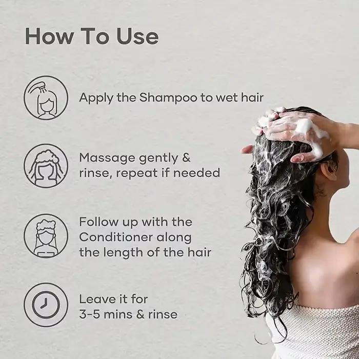 Shampoing à la menthe à l'arbre à thé