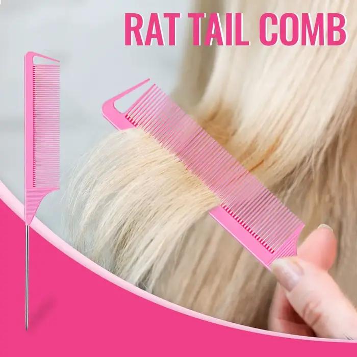 Brosse à cheveux à poils pour coiffures slick back