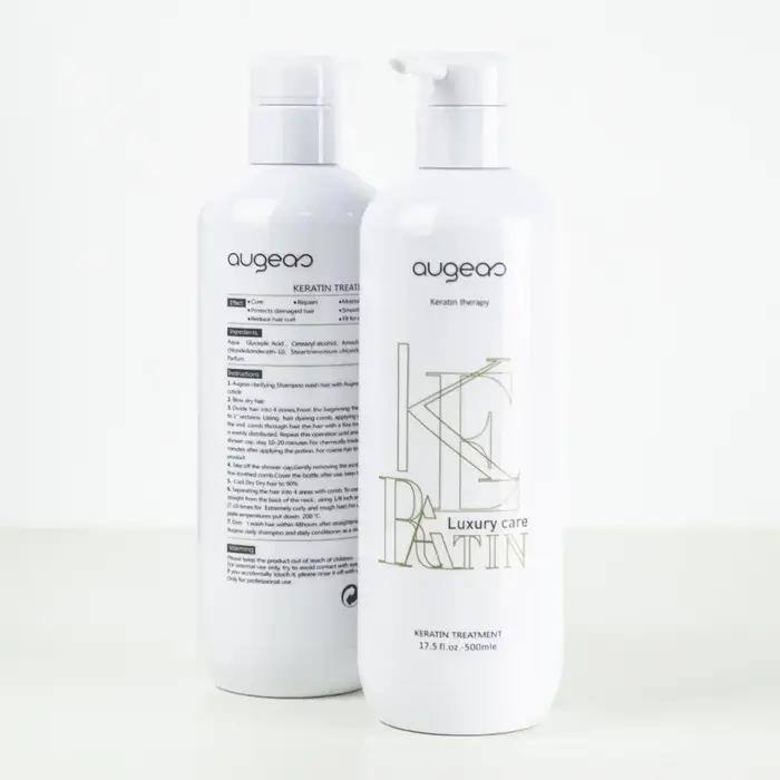 Traitement lissant à la kératine pour cheveux bouclés et crépus