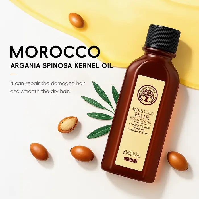 Huile essentielle capillaire Laikou Morocco 60ml