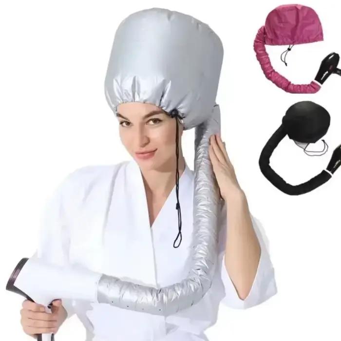 Chapeau chauffant pour sèche-cheveux
