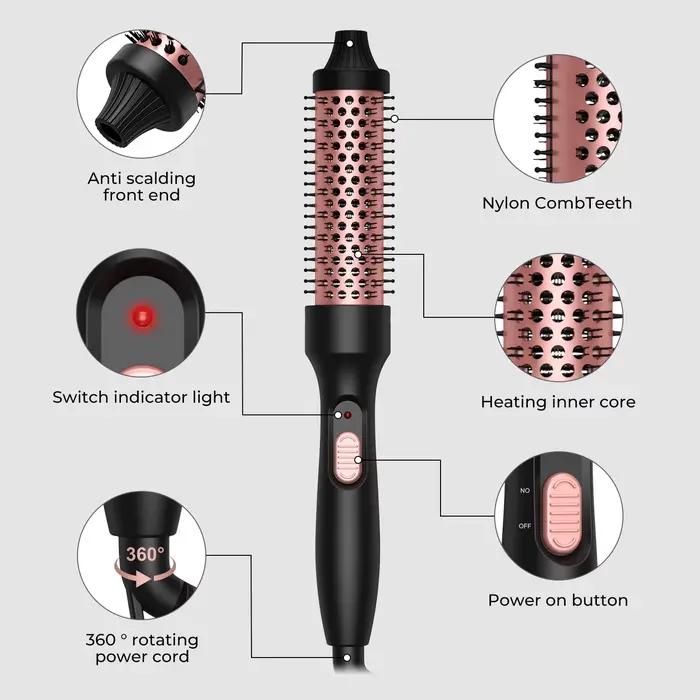 Brosse thermique 3 en 1