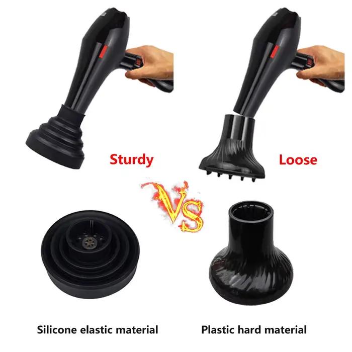 Sèche-cheveux pliable en silicone pour femmes