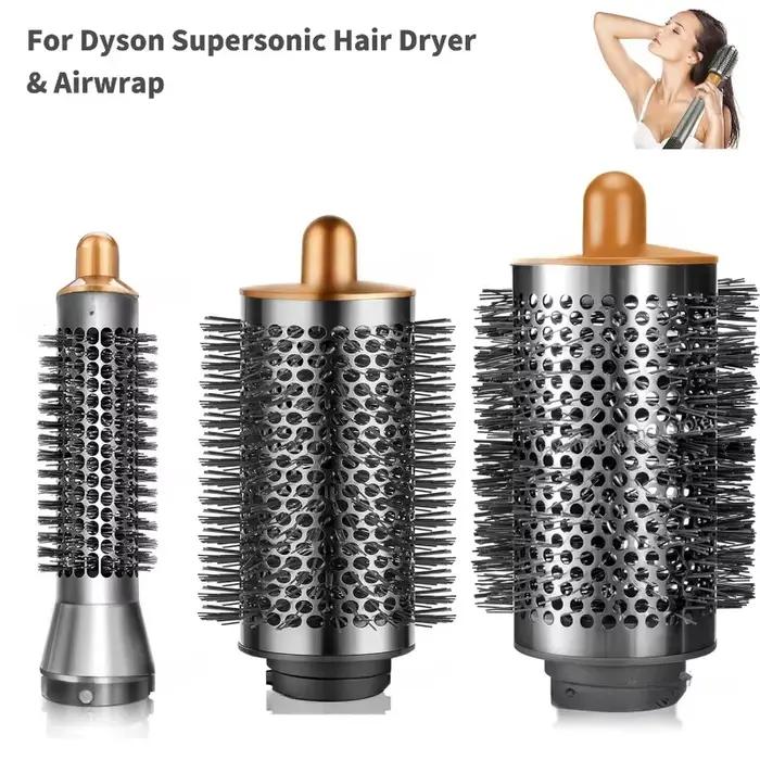 Brosse volumisante ronde pour fer à boucler, accessoire pour Dyson Airwrap HS01/HS05, peigne cylindrique, embout volumisant, brosse à boucler de remplacement