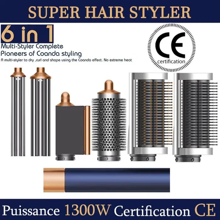 SenCiciMen X9 Multi Hair Styler fer à friser cheveux brosse à Air chaud