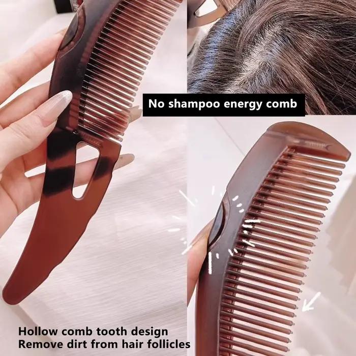 Brosse à cheveux à dents creuses pour femmes et hommes