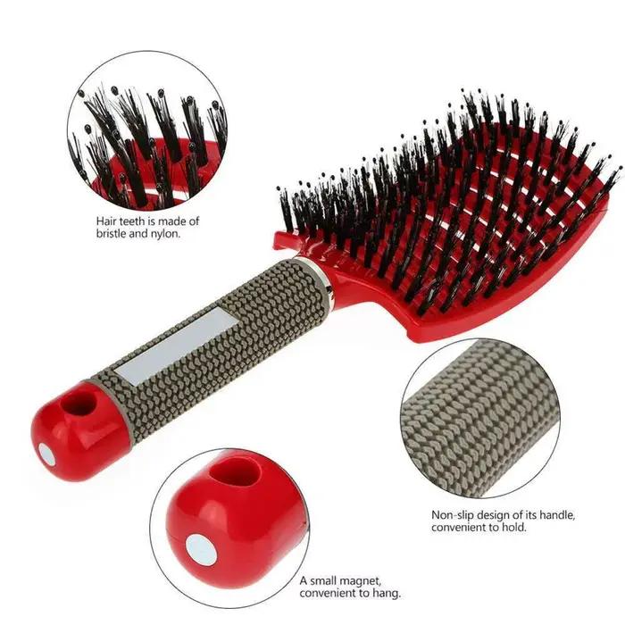 Brosse à cheveux en nylon pour femmes