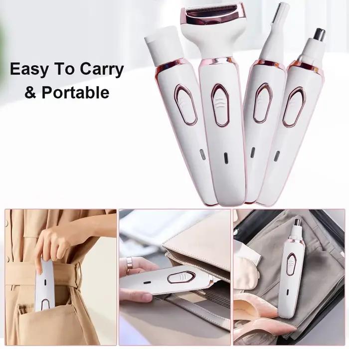 Rasoir électrique pour femme épilation du corps épilateur indolore tondeuse sans fil femmes visage jambe Bikini