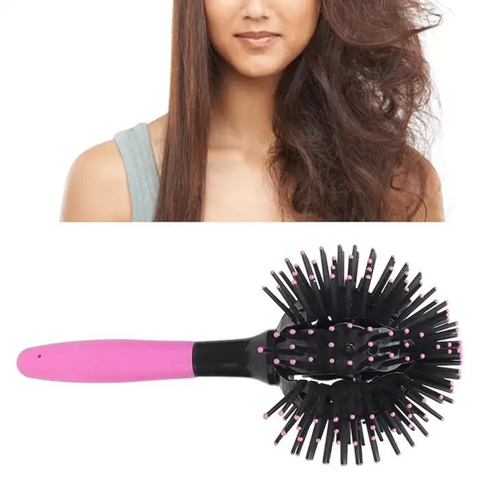 Brosse à cheveux ronde 3D