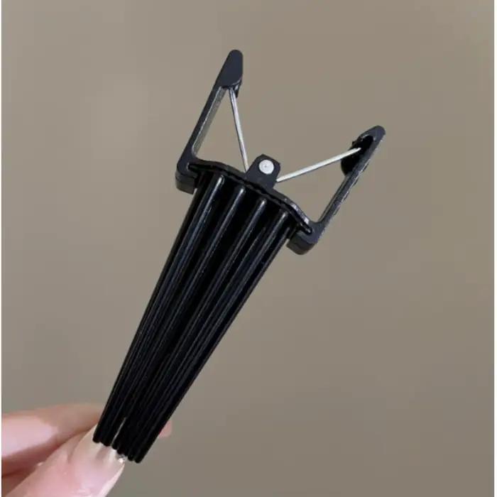 Frange moelleux pince nouveau Simple éponge racine fer à friser naturel haute
