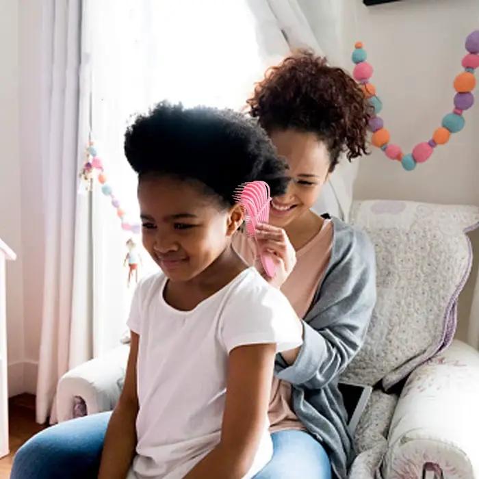 Brosse à cheveux bouclée pour hommes et femmes