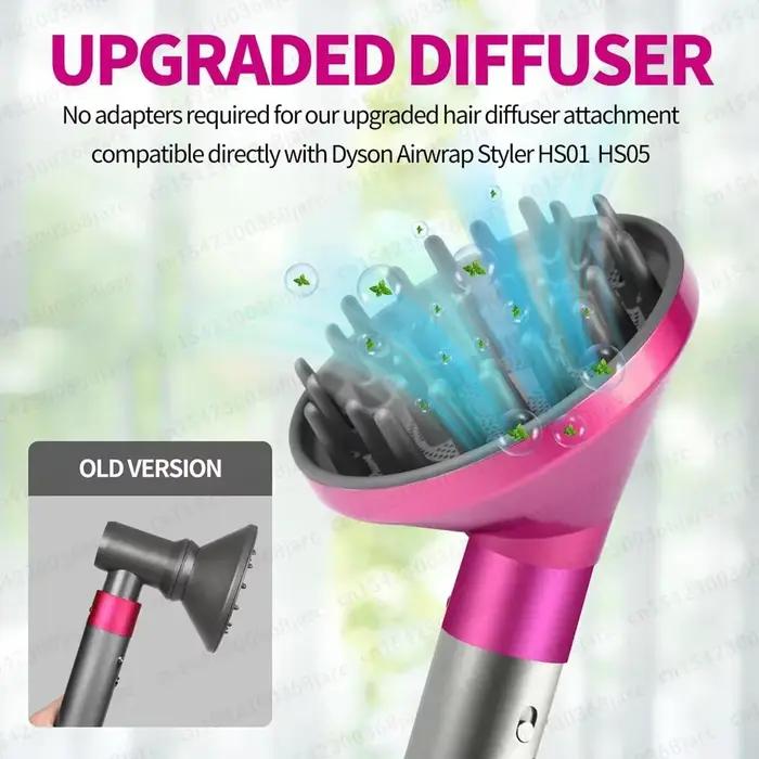 Buse de coiffure à friser automatique pour Dyson Airwrap HS01 HS05 Sencicimen X9