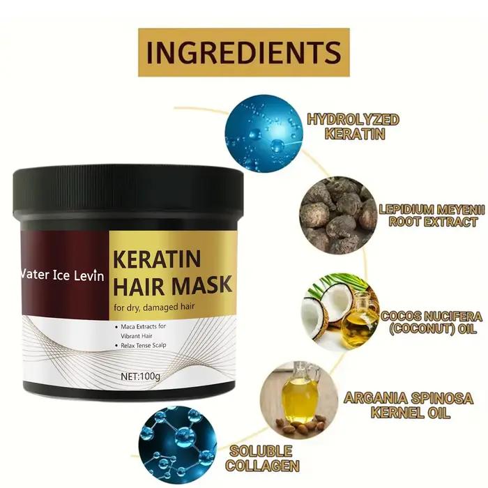 Masque capillaire magique à la kératine