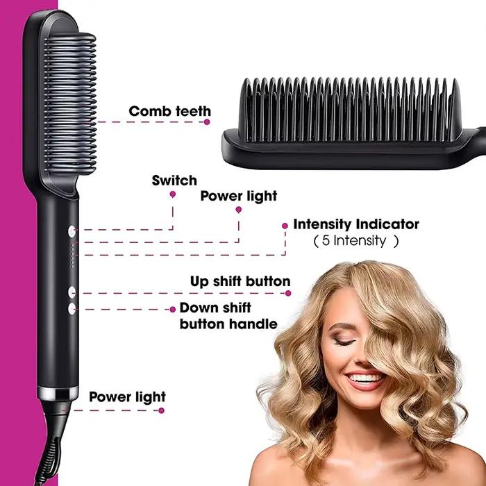 Peigne à cheveux raides de haute qualité