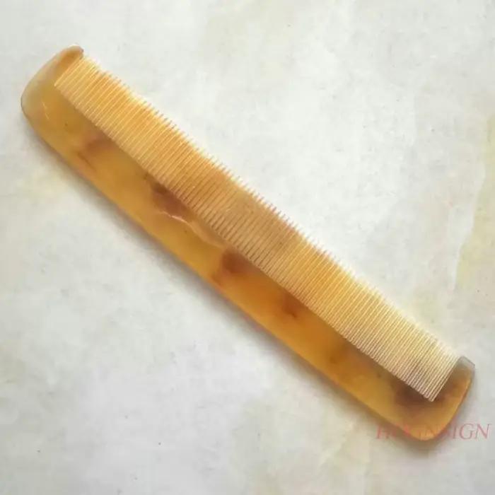 Peignes de coiffure peigne antipelliculaire corne naturelle