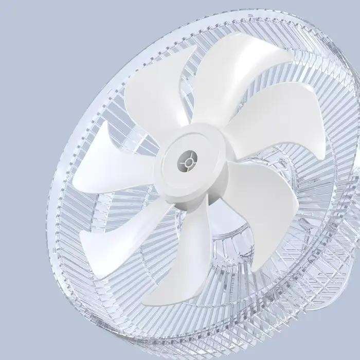JIPIN 220V 50W contrôle tactile Intelligent grand Volume d'air Double ventilateur mural 15 ou 7 palettes rotatives 3